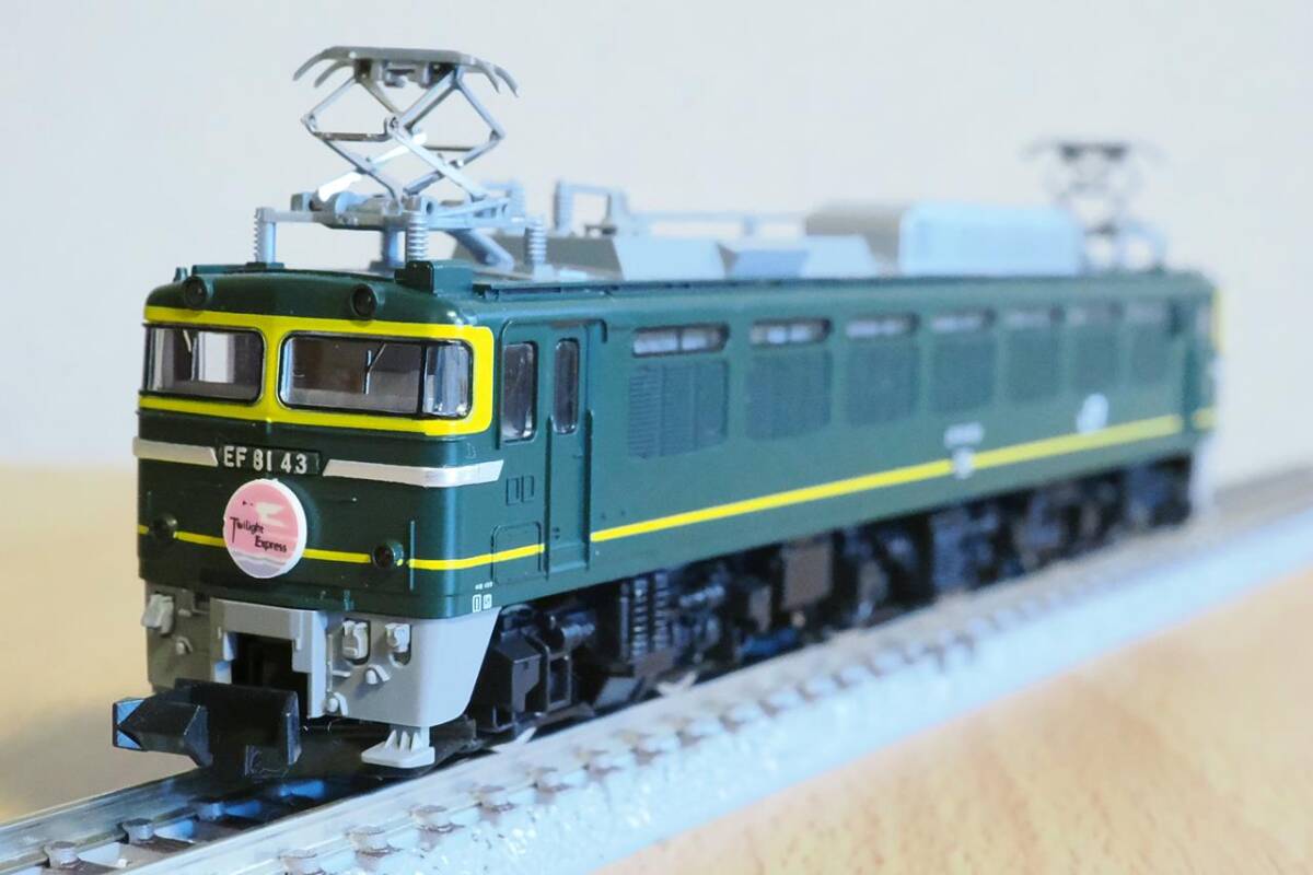 TOMIX EF81 トワイライト色 走行等確認済み ジャンク扱い_画像1