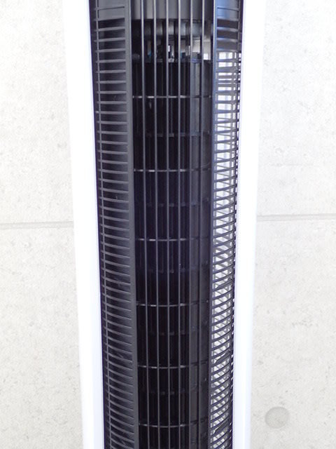 *MT*[ shop front exhibition goods * super-beauty goods ] cold air fan large air flow caster / remote control attaching left right yawing air flow 5 -step F.CR-BW.G40(W)( tube SA-78)