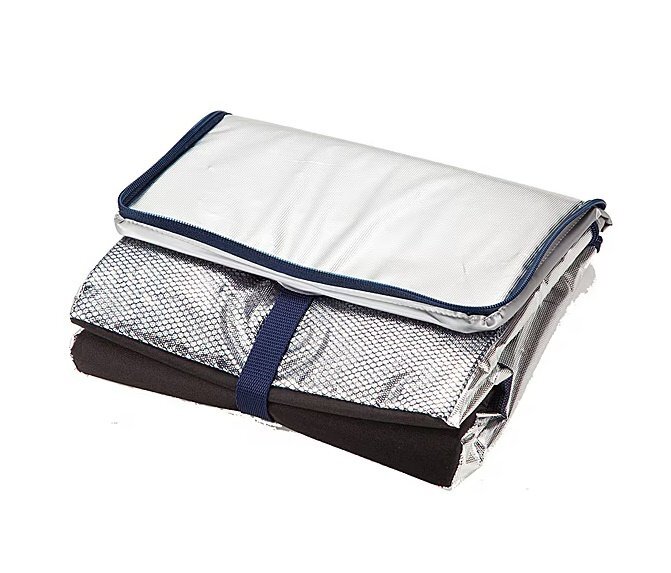  new goods soft cooler bag / keep cool bag aluminium 10L cooling agent storage pocket ( width 26.5× depth 20× height 23.5cm) B.D-73.3 ( control AZ-255)(No-R)