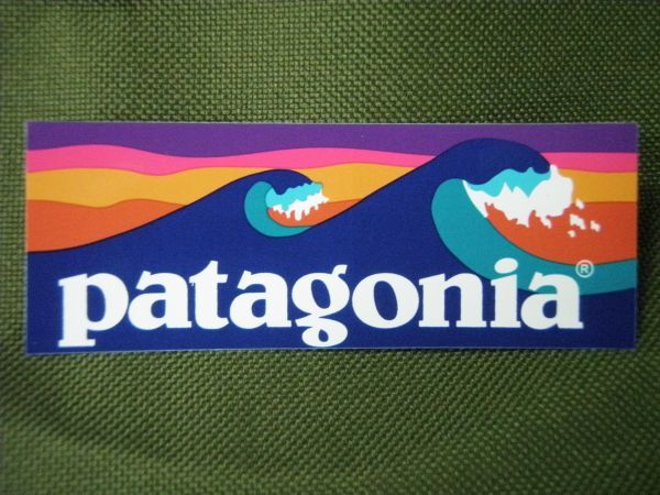 【パタゴニア　patagonia】　”サーフウエイブ L・ステッカー”_画像1