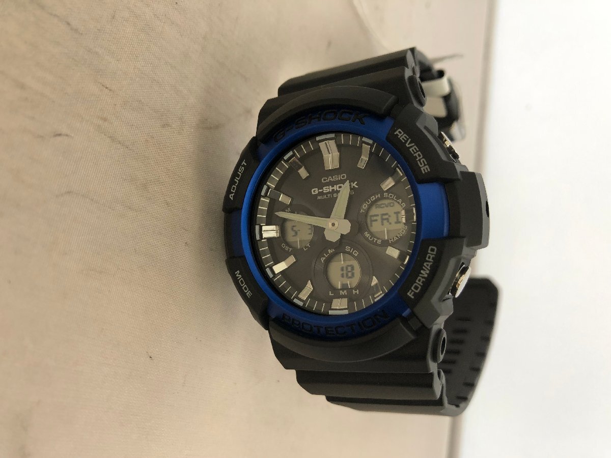 【CASIO　G-SHOCK】カシオ　ジーショック　GAW　100B-1A2JF　ブルー×ブラック　腕時計　SY02-F4V_画像3