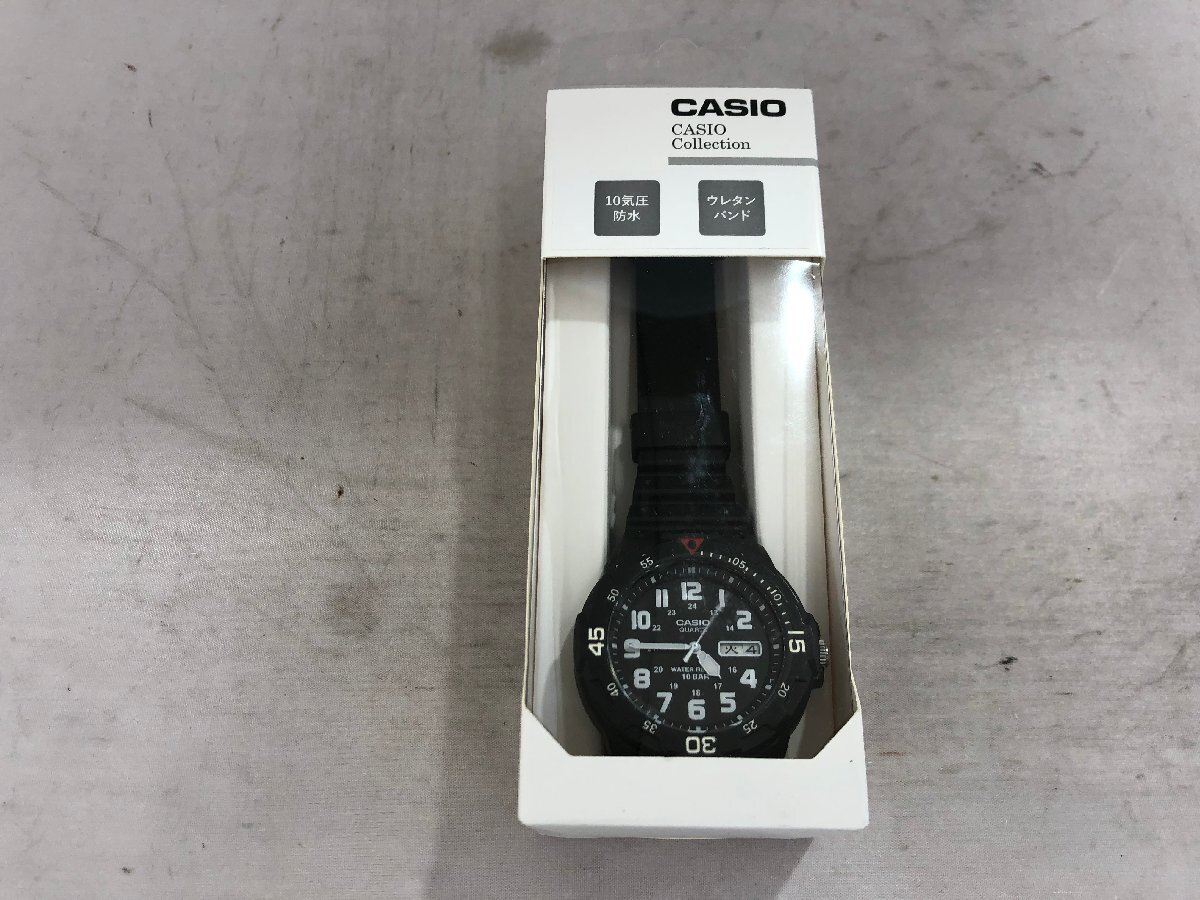 【CASIO】カシオ　MRW-200HJ-1BJH　メンズ腕時計　ブラック×ホワイト　SY02-F7O_画像8