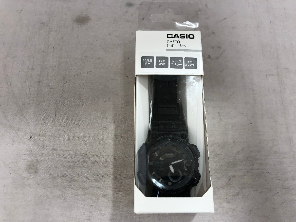 【CASIO】カシオ　AEQ-110W-1BJH　メンズ腕時計　チャコールブラック　SY02-F7S_画像2