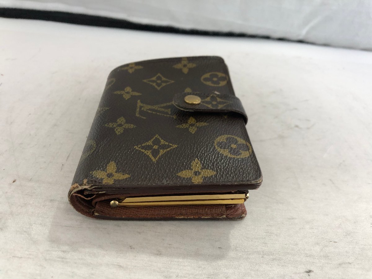 【Louis Vuitton】　ルイ・ヴィトン　モノグラム　折りがま口財布　ブラウン　SY02-EXC_画像5