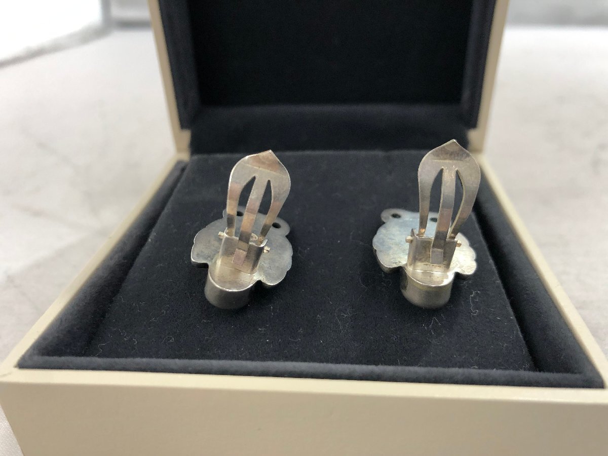 【GEORG JENSEN】ジョージジェンセン　925S　イヤリング　ムーンストーン108　SY02-EVE_画像5