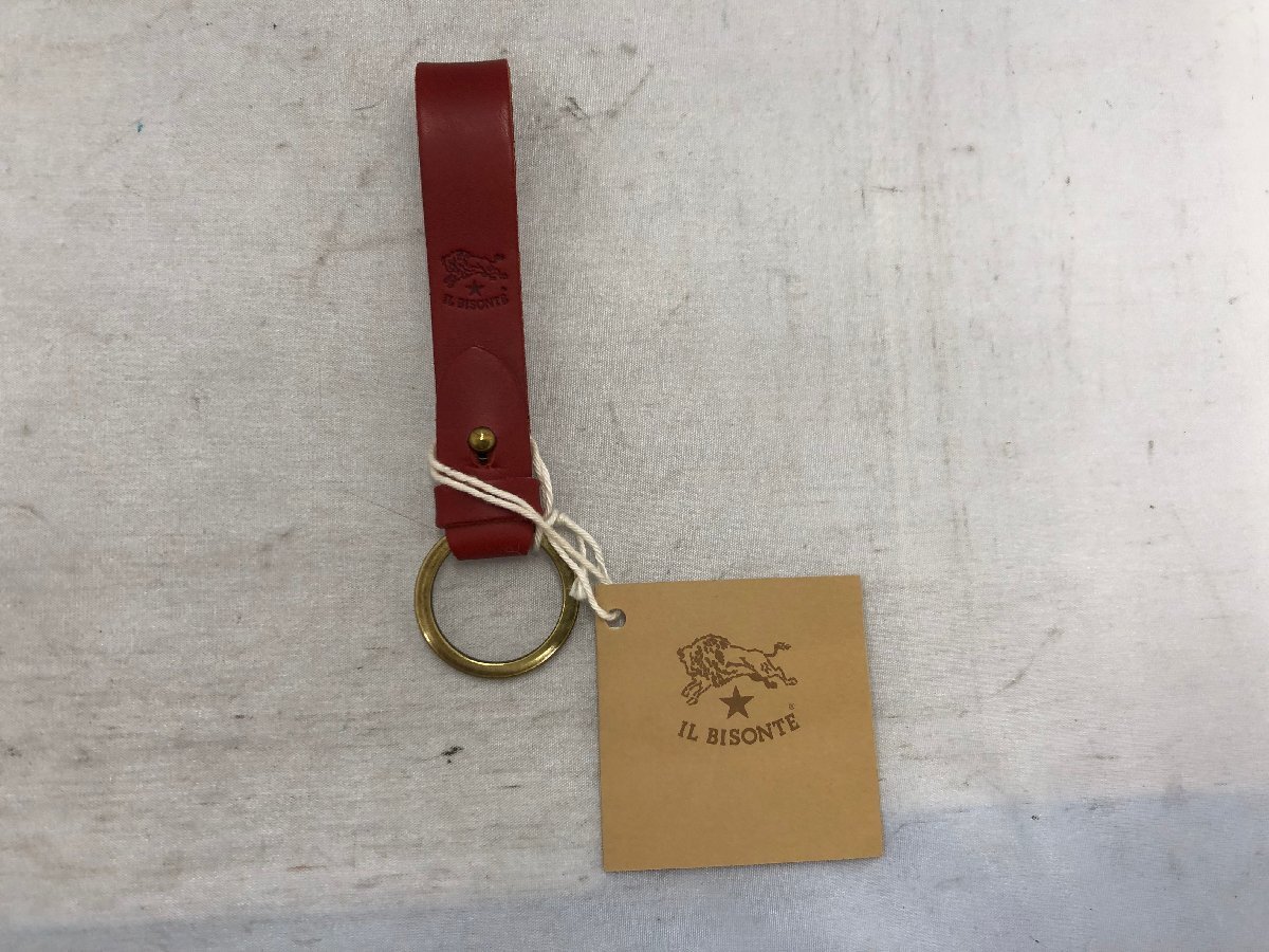 [IL BISONTE] Il Bisonte key holder wine red leather SY02-EA2