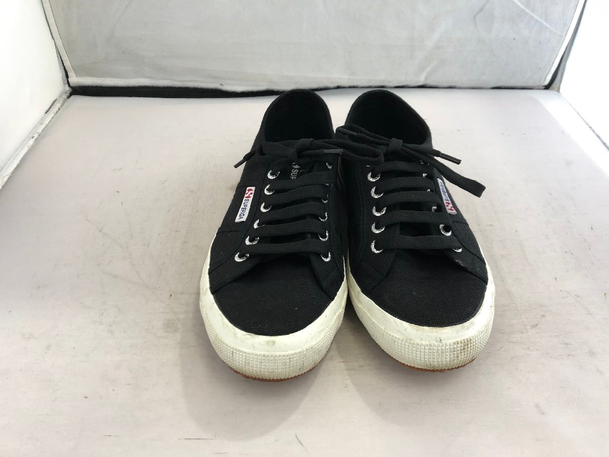 【SUPERGA】スペルガ　ユニセックススニーカー　ブラック　キャンバス　40（約25.5cm）　SY02-ER3_画像2