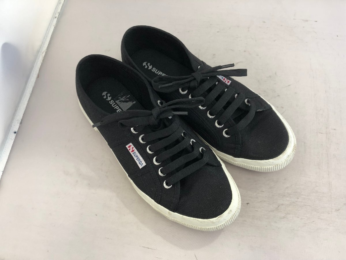 【SUPERGA】スペルガ　ユニセックススニーカー　ブラック　キャンバス　40（約25.5cm）　SY02-ER3_画像9