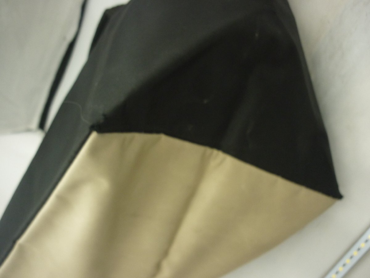 【Herve　Chapelier】...　 дамская сумка  　 черный × бежевый 　 нейлон 　SY02-DKH