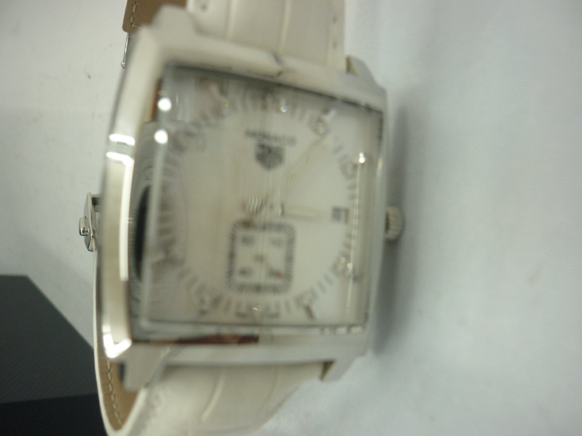 [TAG HEUER] TAG Heuer Monaco diamond WAW131B WPQ9882 wristwatch SY02-DGJ