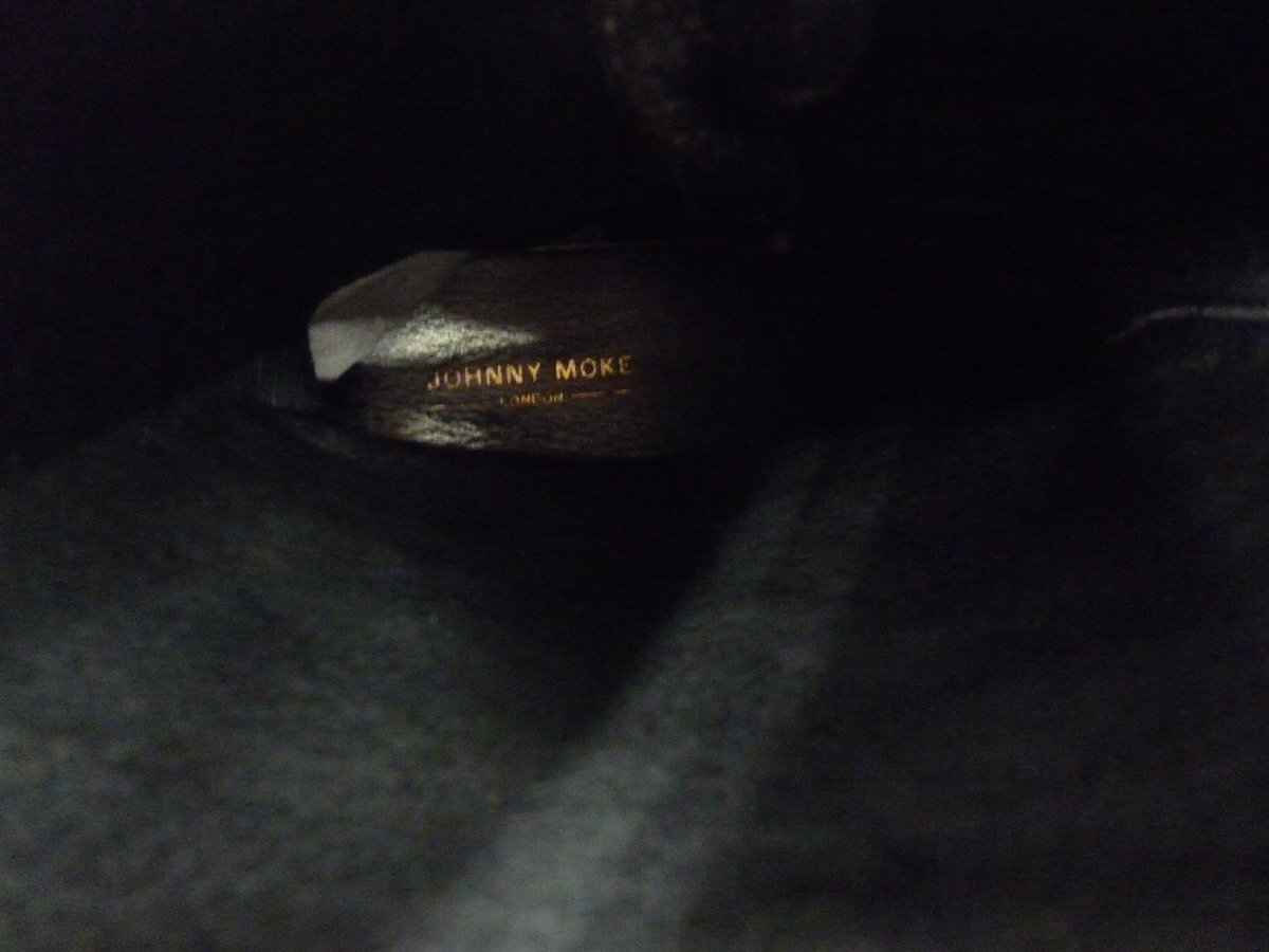 【JOHNNY MOKE】ジョニーモーク　レディース　エンジニアブーツ　ブラック　レザー　38（約24cm）　SY02-DNR_画像8