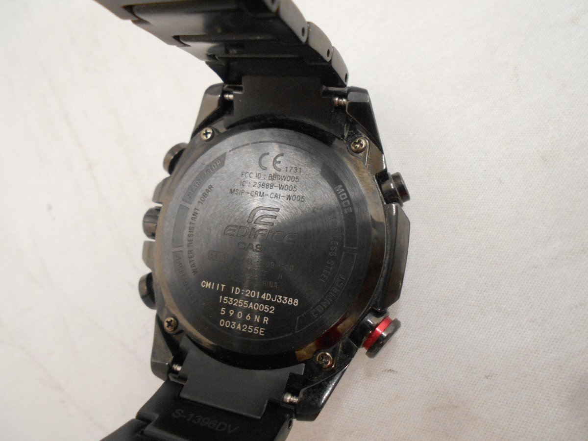 【CASIO EDIFICE EQB-500DC-1AJF】メンズ腕時計　ブラック　SY02-CNX_画像8