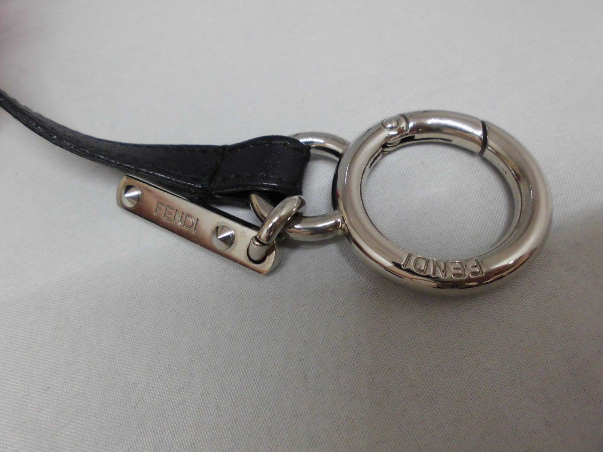 *[ Fendi ] FENDI Monstar charm key ring key holder SY02-339