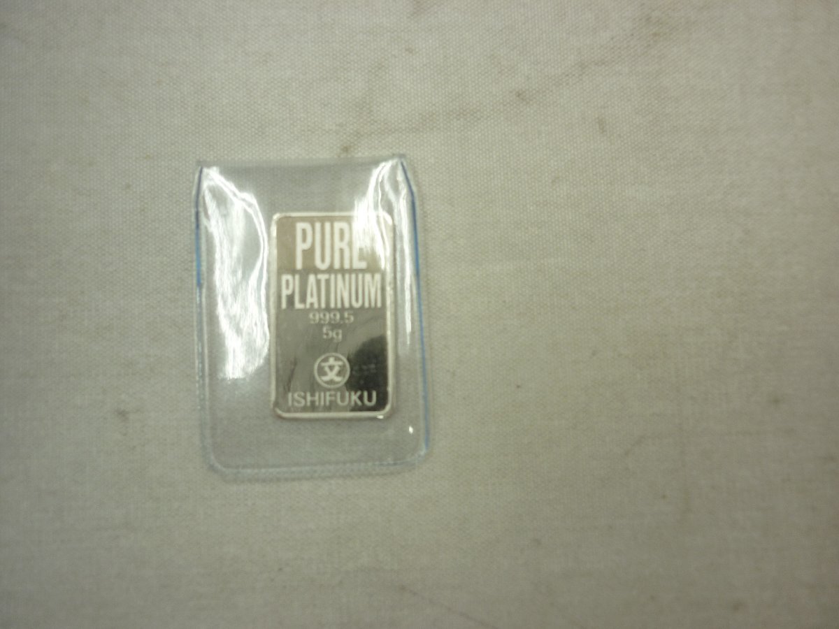 [ stone luck platinum in goto]5g 115-ISHIFUKU-PT999-5G purity 99.95% SY02-DWU