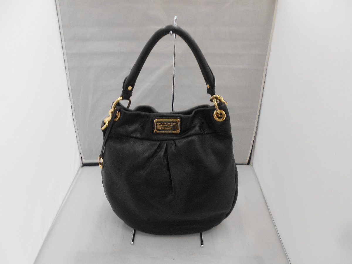 【MARC BY MARC JACOBS】マークバイマークジェイコブス　2WAYバッグ　ブラック　レザー　SY02-CTU_画像1