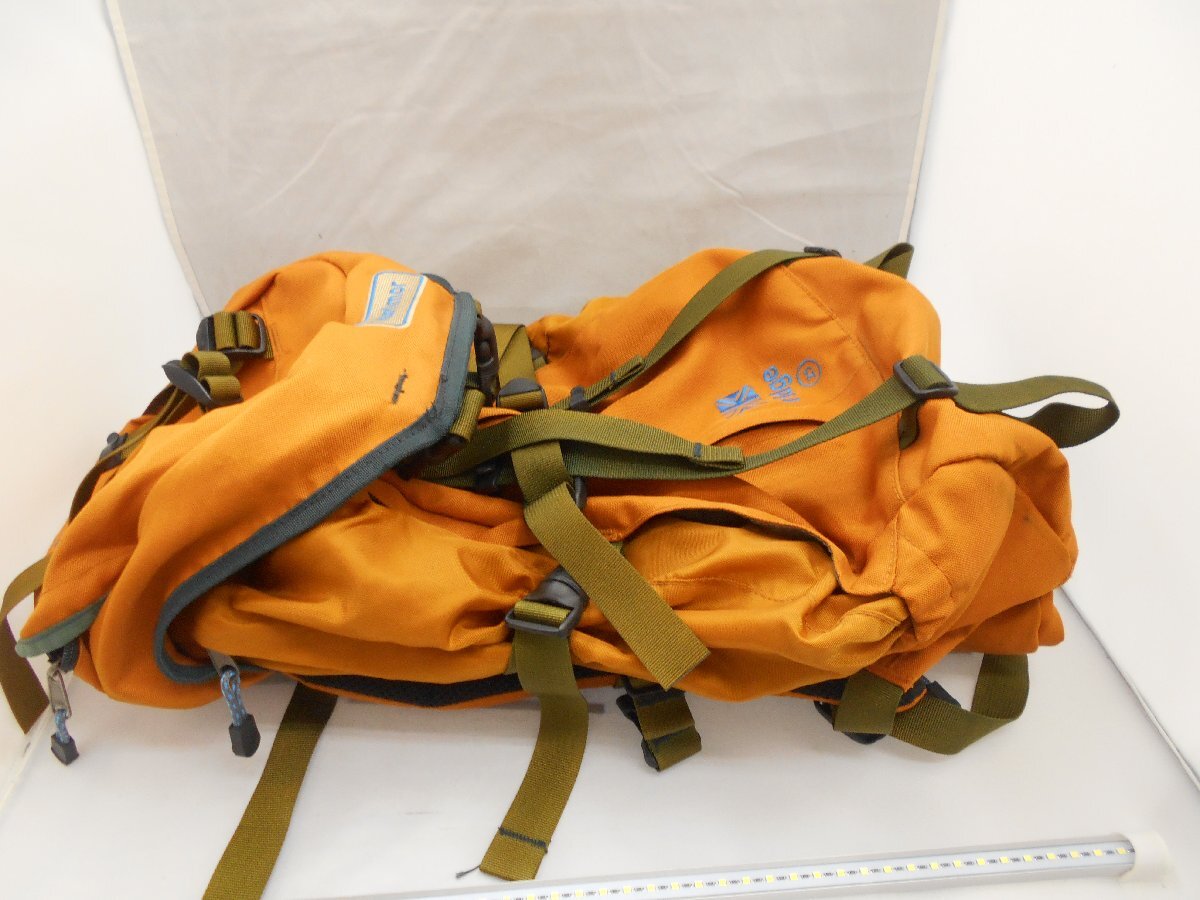 [Karrimor ridge] Karrimor ridge rucksack pumpkin yellow nylon SY02-CU1