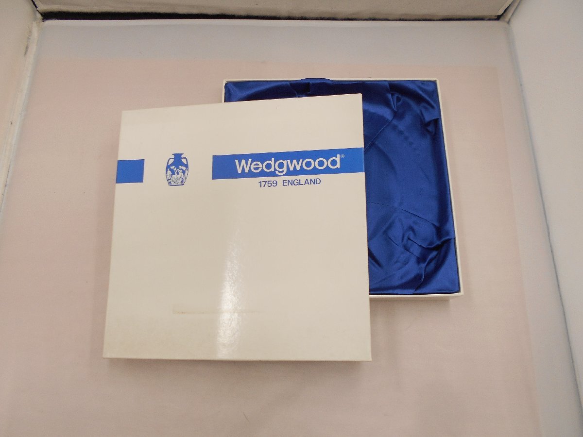 【WEDGWOOD】ウェッジウッド　ノーチラスコレクション　シェル型プレート　22㎝　箱付　SY02-SF4_画像6