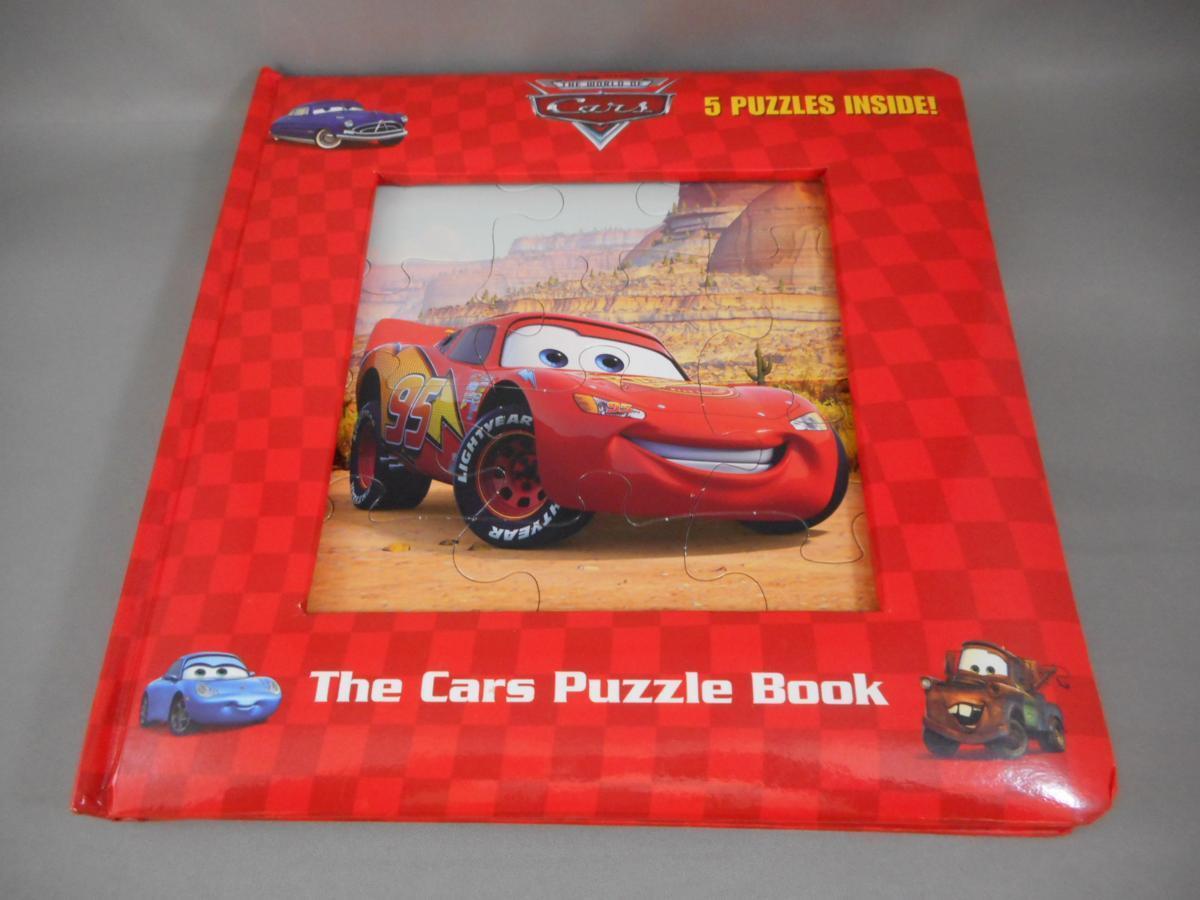 【洋書】　THE CARS PUZZLE BOOK　カーズ　パズルブック　ハードカバー　パズル5種類_画像1