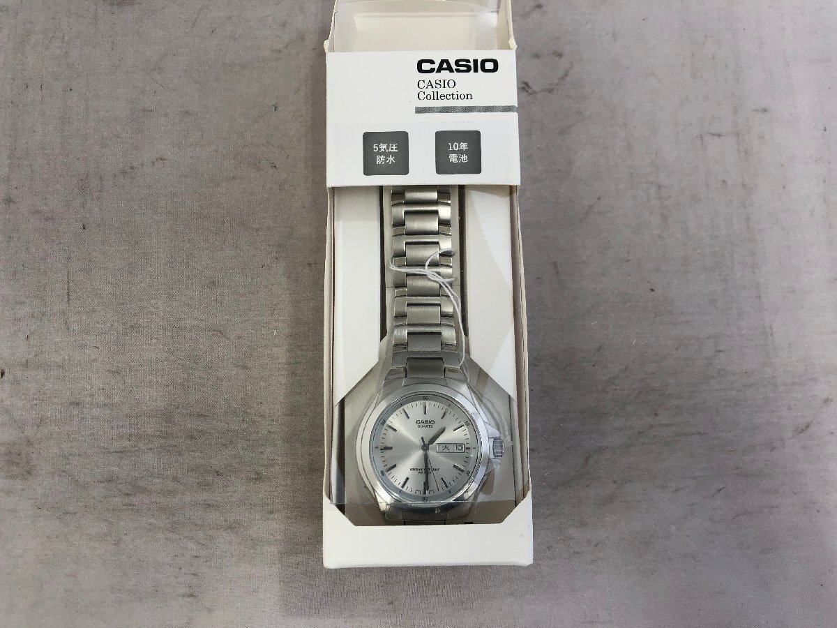 【CASIO】カシオ　MTP-1228DJ-7AJH　メンズ腕時計　アイボリー×シルバー　SY02-FAV_画像1