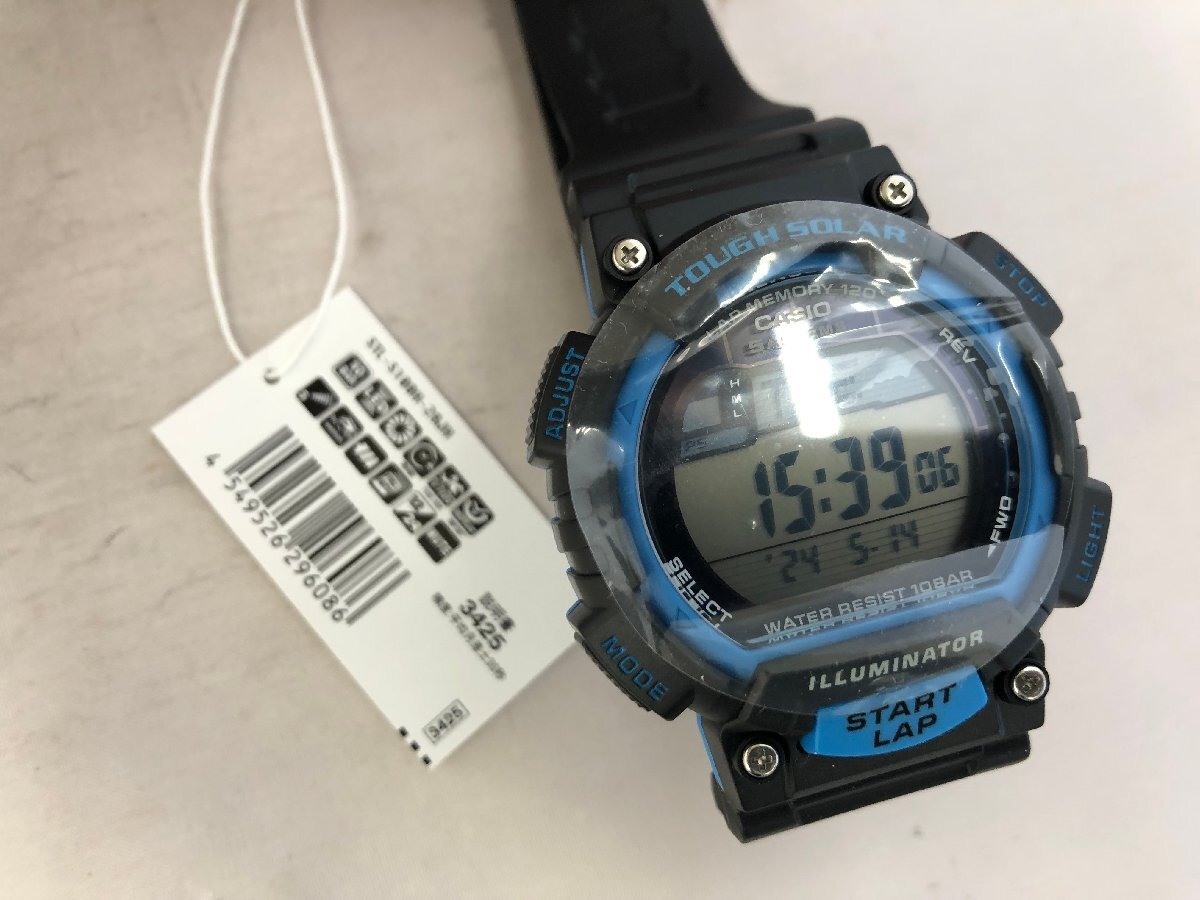 【CASIO】カシオSTL-S100H-2AJH　メンズ腕時計　ブルー×ブラック　SY02-FB2_画像2