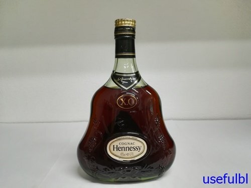 【古酒・未開栓】Hennessy ヘネシー　XO　金キャップ　グリーンボトル　40％　700ml　ブランデー　（1-5-5）_画像1