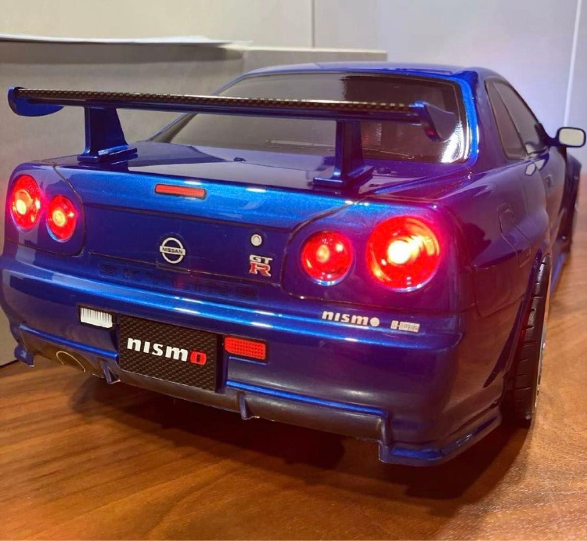 電飾付き SP.1246 ニスモ R34 GT-R Zチューン スペアボディ 51246