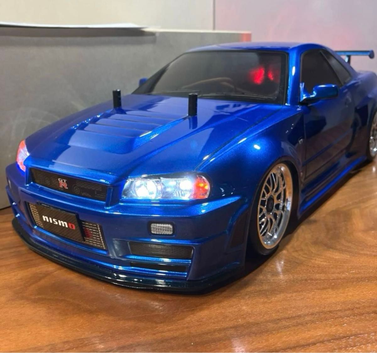 電飾付き SP.1246 ニスモ R34 GT-R Zチューン スペアボディ 51246