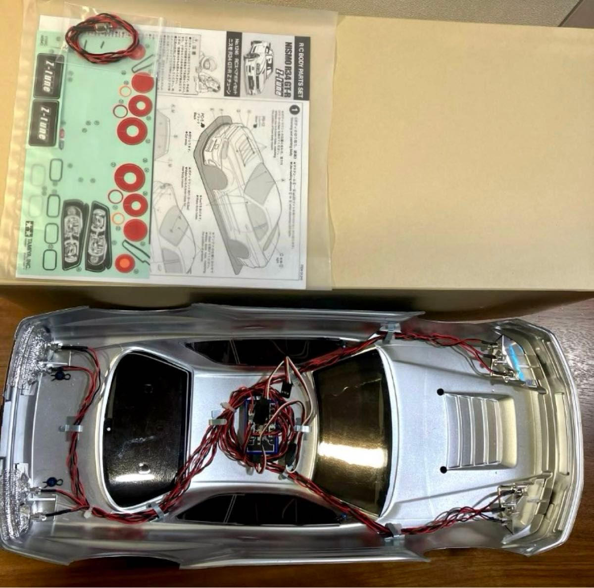 電飾付き SP 1246 ニスモ R34 GT-R Zチューン スペアボディ 電飾付き SP 1246 ニスモ R34 GT-R Zチューン スペアボディ