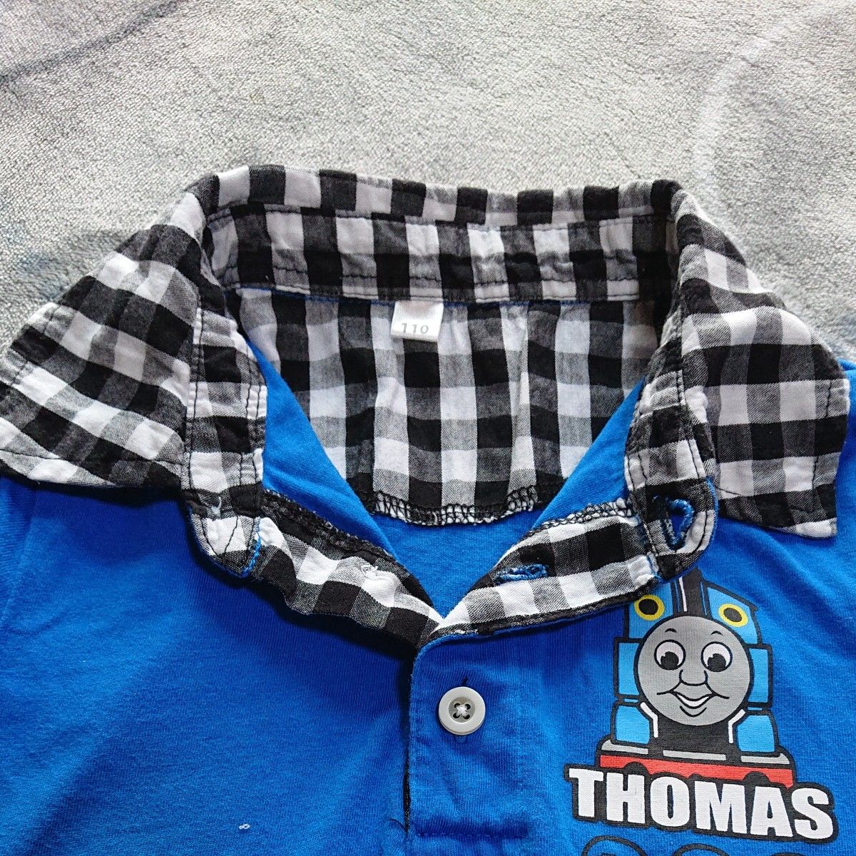 size 110 機関車トーマス 半袖ポロシャツ