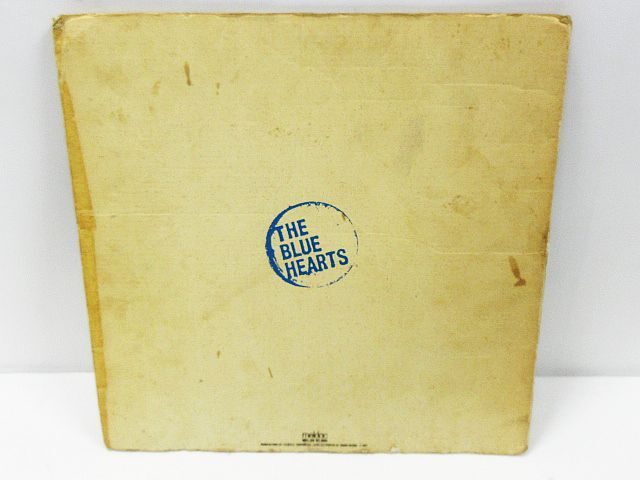 # работоспособность не проверялась Junk текущее состояние товар LP запись THE BLUE HEARTS The * Blue Hearts картон жакет MEL-20 Linda Linda ... нет .