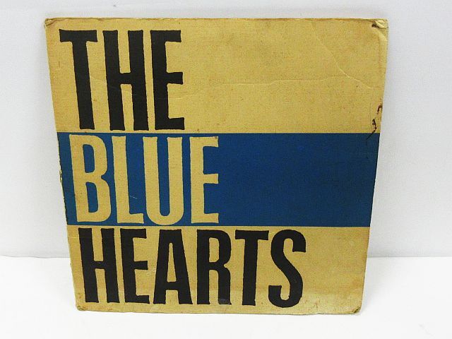 ■ 動作未確認 ジャンク 現状品 LP レコード THE BLUE HEARTS ザ・ブルーハーツ ダンボールジャケット MEL-20 リンダ リンダ 終わらない歌の画像2