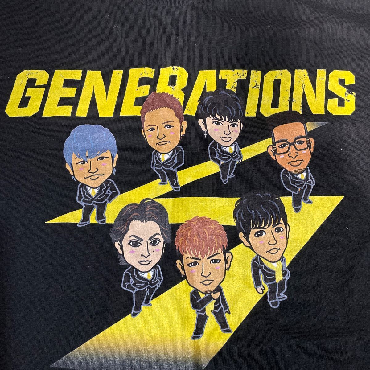 GENEジェネレーション　半袖 Tシャツ ライブ　白濱　片寄　数原小森　佐野　メンディー　中務LDH_画像2