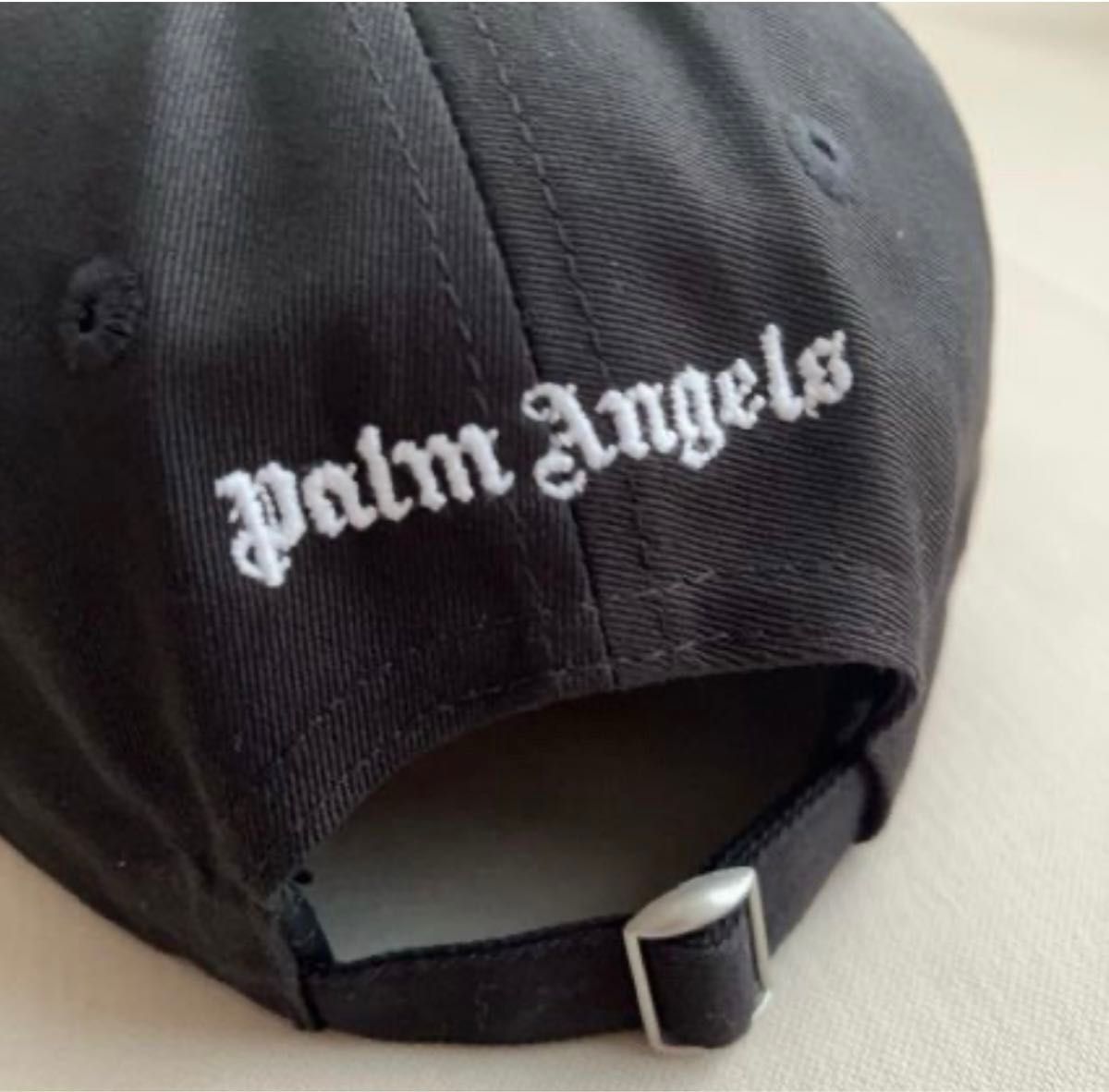 PALM ANGELS ロゴ 刺繍 クラシック ベースボール キャップ