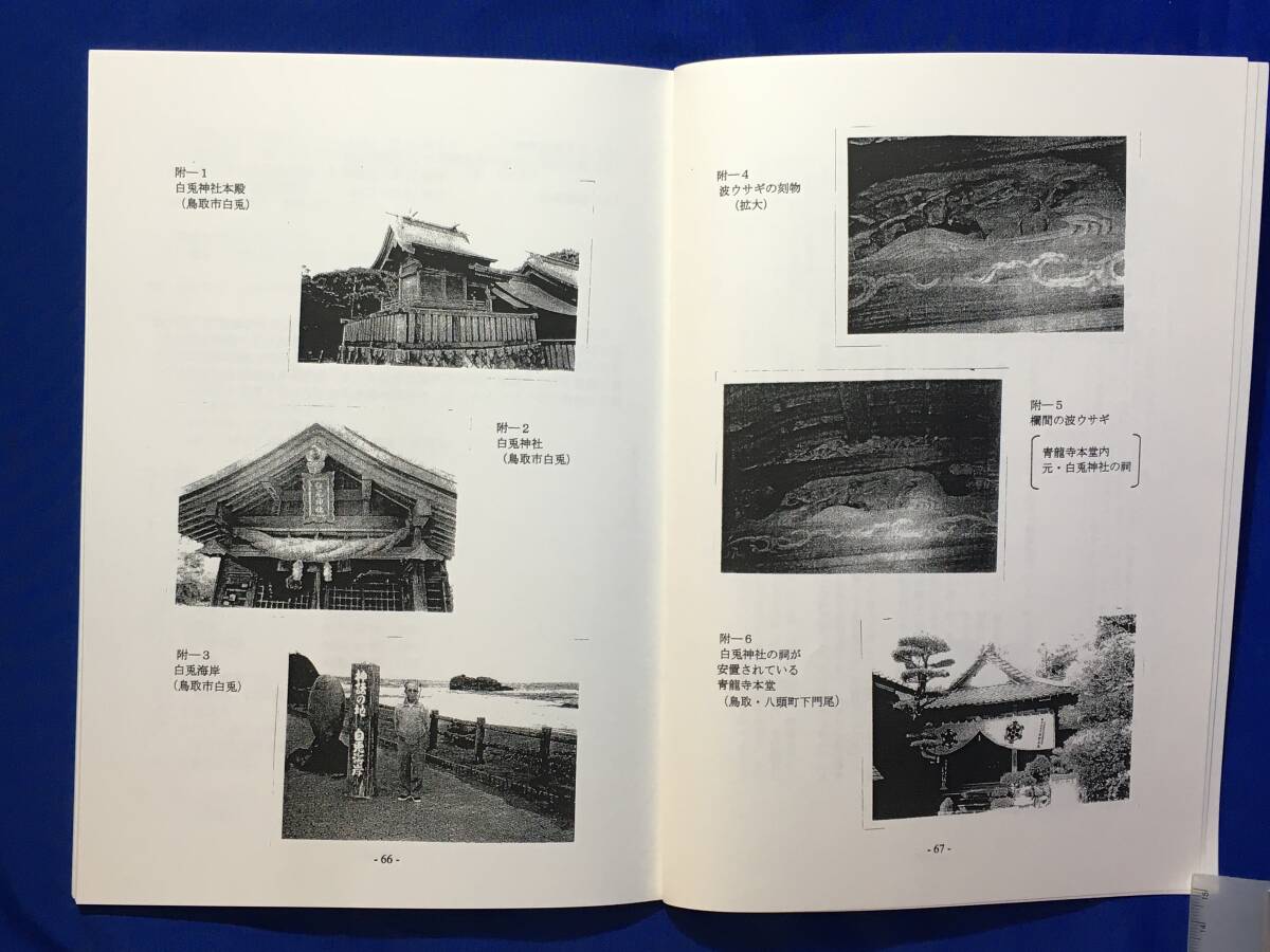 E819イ●「因幡の白うさぎ」の現代的総合考察 秋元博一 平成21年5月2日(改訂) 古事記/兎が対話した海中の動物/白兎神について_画像6