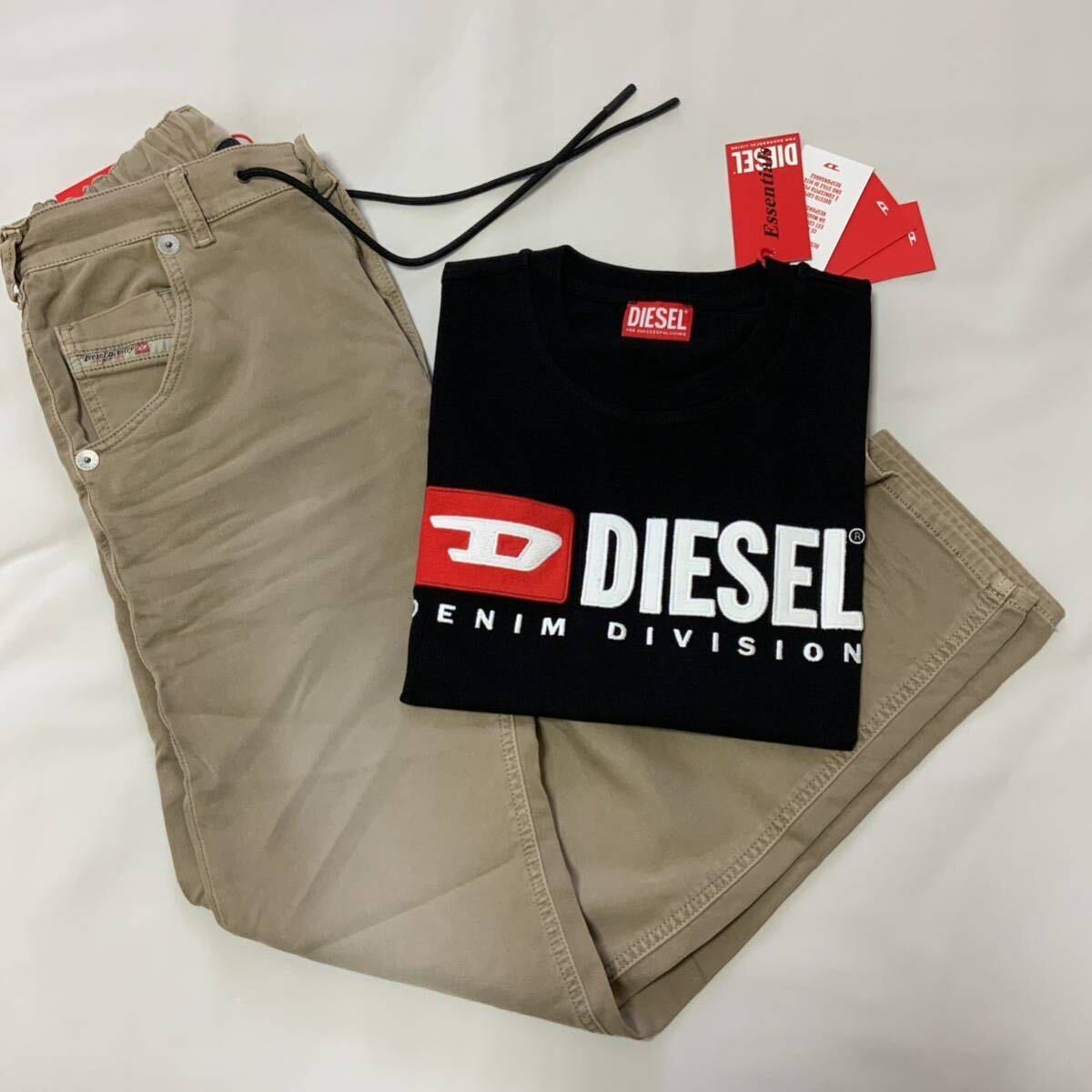 洗練されたデザイン　DIESEL　T-Diegor-Div　ブラック　L　A03766 0GRAI　新モデル¥13,200税込_画像8