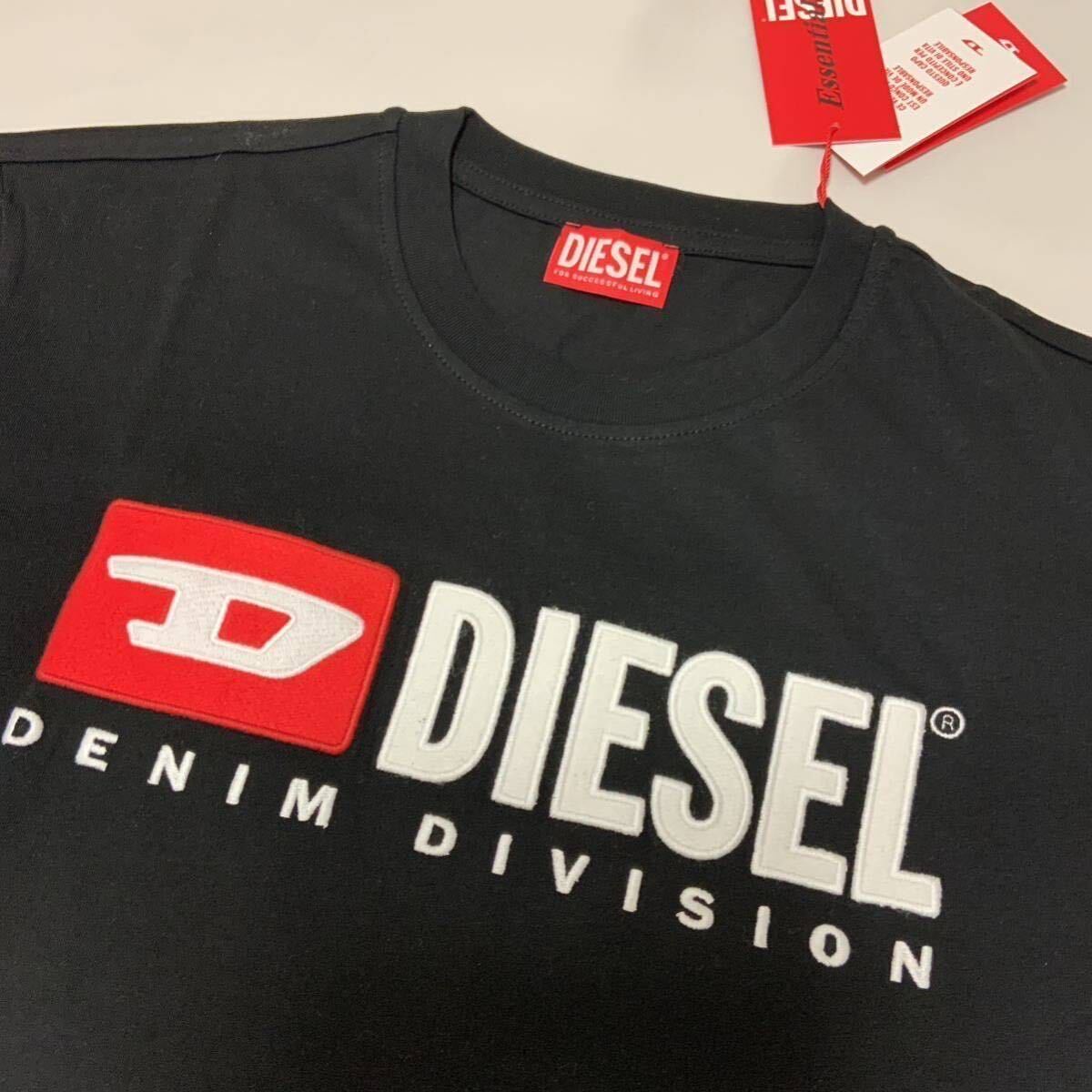 洗練されたデザイン　DIESEL　T-Diegor-Div　ブラック　L　A03766 0GRAI　新モデル¥13,200税込_画像2