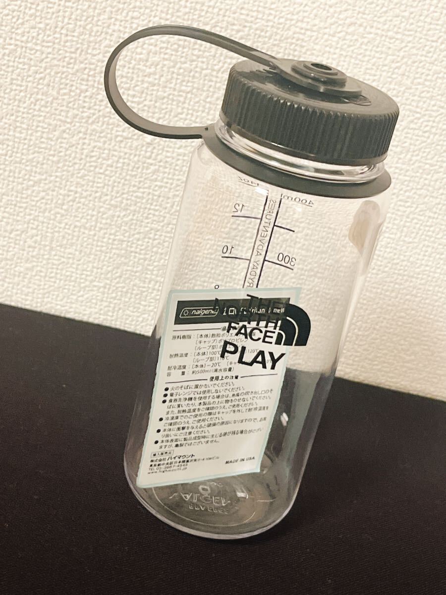 THE NORTH FACE PLAY ノースフェイス プレイ nalgene ナルゲン ボトル ミッドタウン日比谷 限定 クリアー 新品の画像2