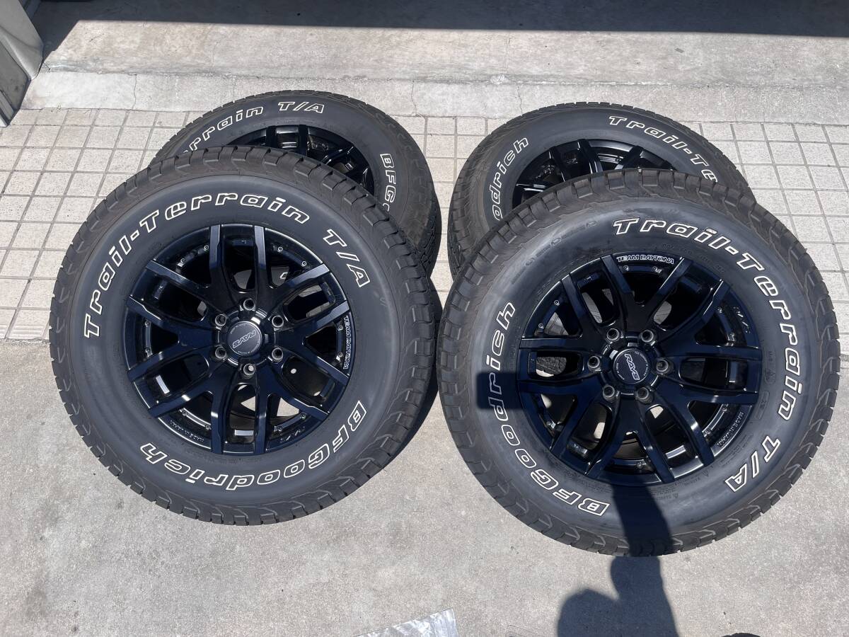 デイトナF6GAIN×BFグッドリッチ265/70R17　4本セット_画像1