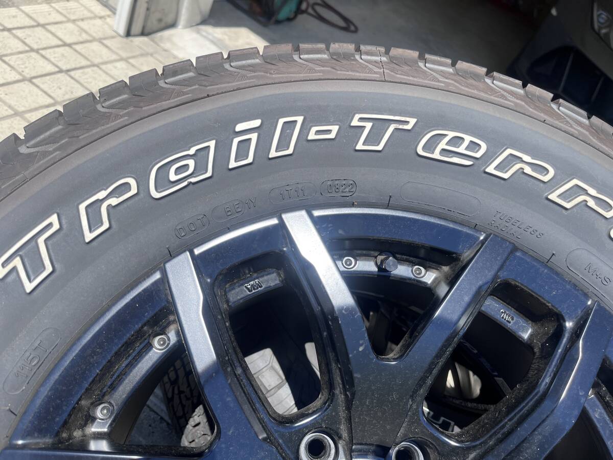 デイトナF6GAIN×BFグッドリッチ265/70R17　4本セット_画像2