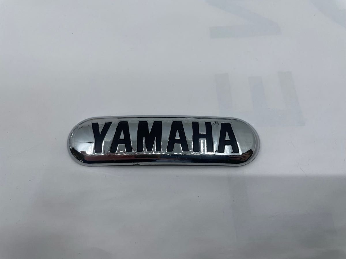 YAMAHA ヤマハエンブレム シルバー　メッキ 銀　純正タイプ