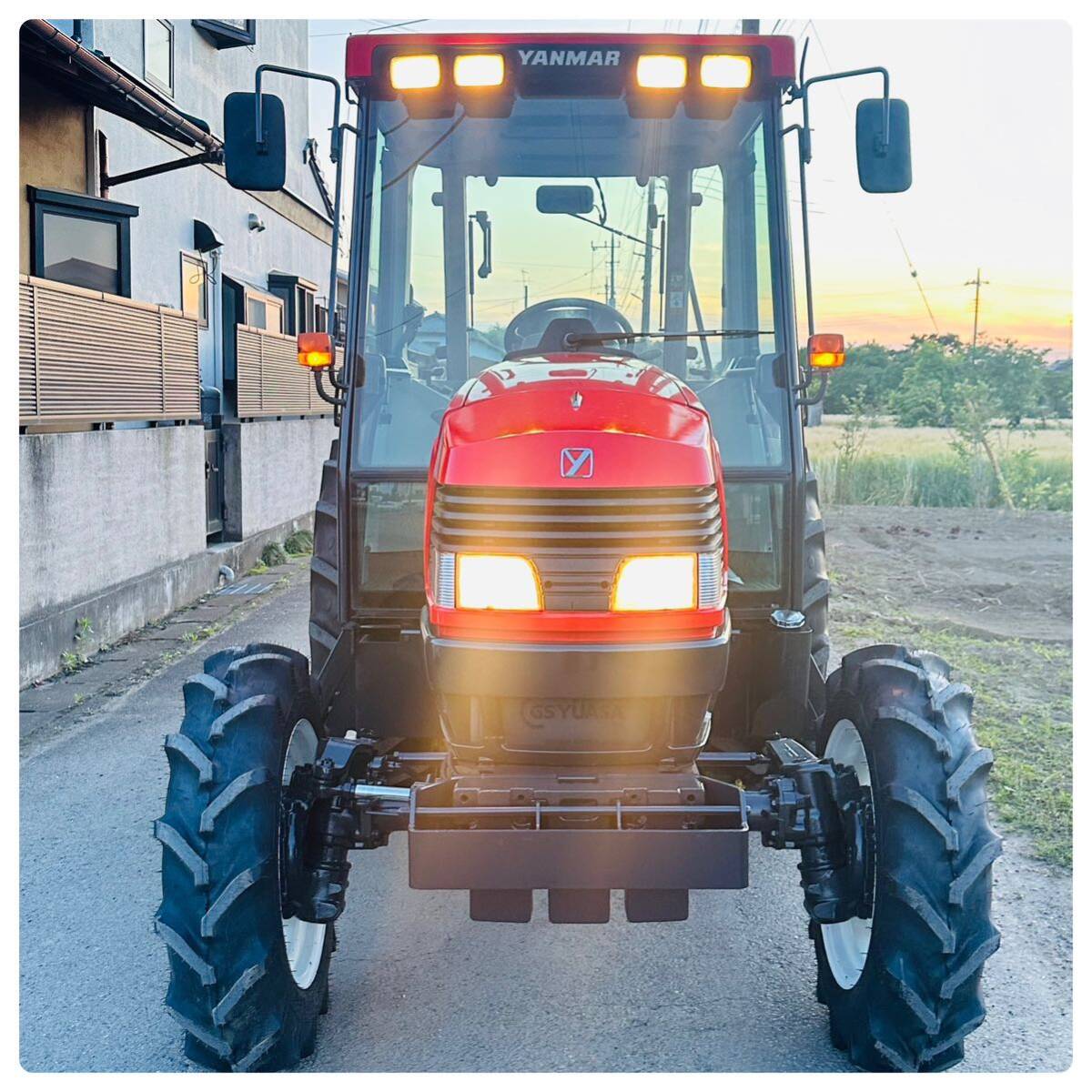** Yanmar tractor ** AF660** period of use 830h **60 horse power **4WD** external oil pressure taking . exit **kobasi rotary attaching **