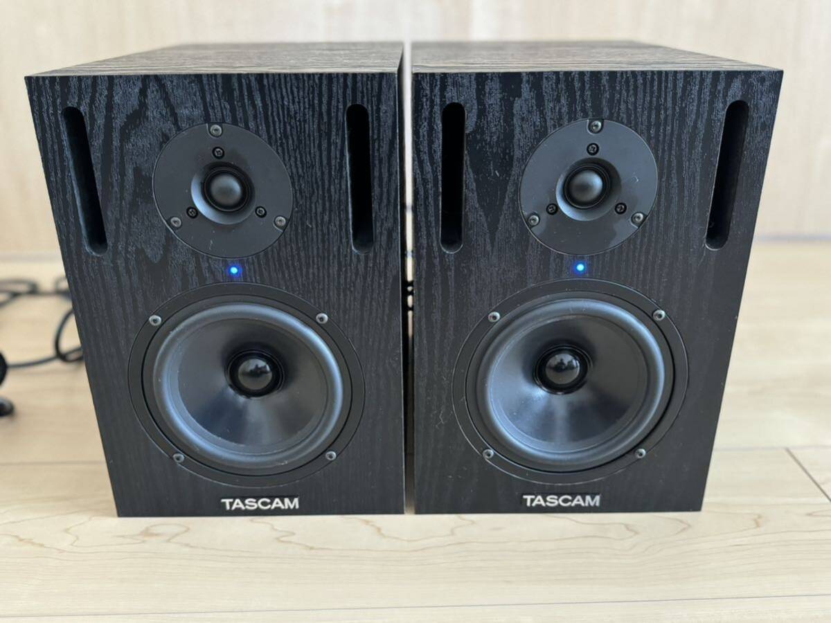 【美品】TASCAM VL-X5 タスカム スタジオモニター 2本 ペア バイアンプ・ニアフィールド・スタジオ・モニター モニタースピーカー パワード_画像6