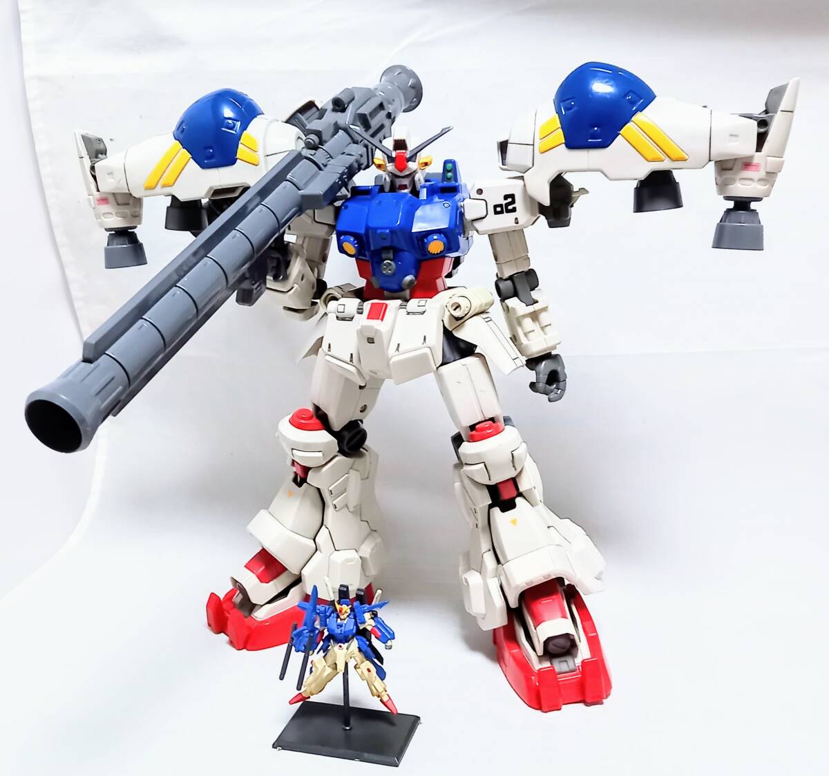 DX MIA ガンダム試作2号機 サイサリス GP02 全高:約26cm【開封品】ジャンク■DX M.I.A(モビルスーツ インアクション)機動戦士ガンダム0083 