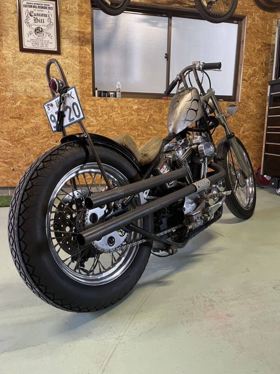  Harley спорт Star rigid рама spo Rige 89 год 4 скорость экскаватор железный 