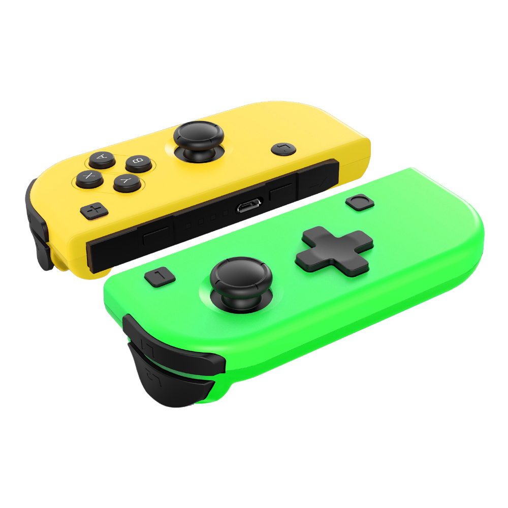 【国内匿名発送】 Switch スイッチ joy-con ジョイコン 互換 代替品 コントローラー  グリーンとイエローの画像6