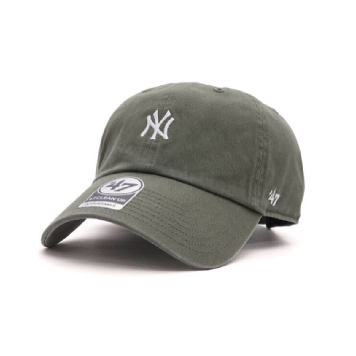フォーティーセブン　新品正規品　Yankees ’47 CLEAN UP ニューヨーク・ヤンキース ミニロゴ キャップ 帽子　