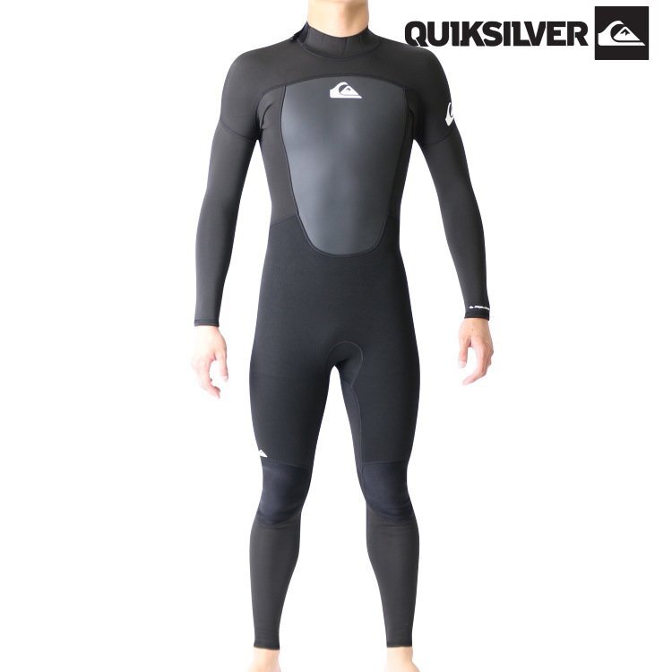 新品！1円～最低落札なし！QUIKSILVER クイックシルバー ウェットスーツ メンズ 3×2mm フルスーツ サーフィン ウェットスーツ【Ｍ】_画像2