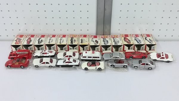 mC675a [難あり] TOMY トミカ 赤箱 赤ロゴ 91 フェラーリ テスタロッサ 55 トヨタ クラウン マジェスタ 他 | ミニカー Hの画像2