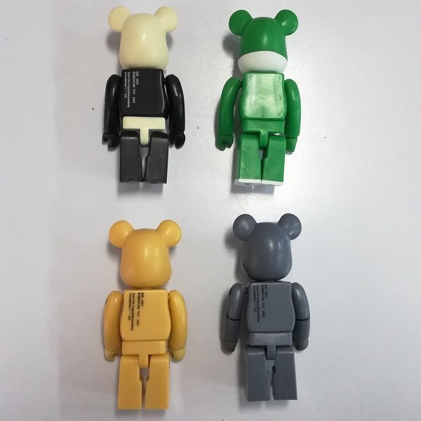 mL728a [ defect have ] 100% Bearbrick series 1 ARTIST.book@hirotoANIMAL frog PATTERN polka dot SF robot other | figure H