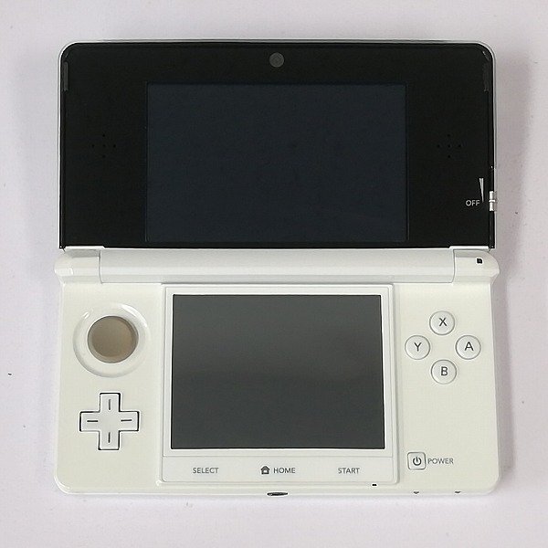 gV441a [ operation not yet verification ] Nintendo 3DS ice white body only / Nintendo 3DS | game X